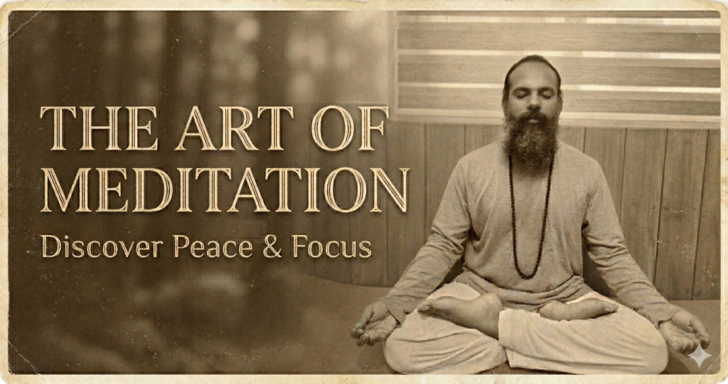 Meditation in Hinduism: The Journey to the Inner Self meditation in huinduism