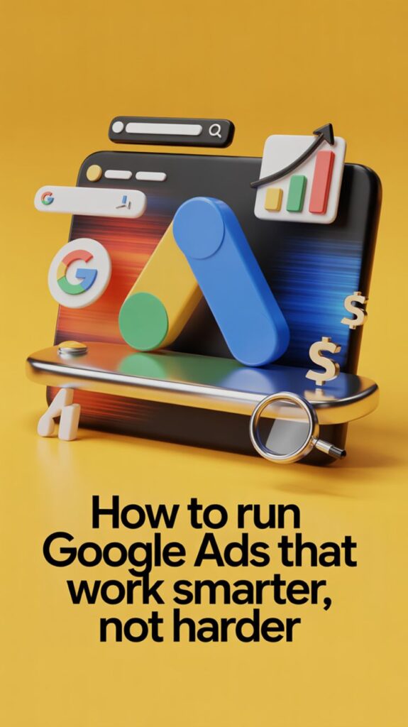 how to run google ads that work smarter, not harder